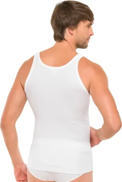 2er - Pack Schiesser Herren Unterhemden Ohne Arm, Doppelripp, Weiß, Achselhemden, Größe:7 (XL) -Günstiges Mode Wucht Geschäft 50ec8ebc50549ae2c17e1b1ee840a5db