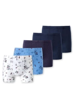 SCHIESSER Kinder Boxershorts 5er Pack Boxershorts Wandern 95% Baumwolle, 5% Elasthan Kurz -Günstiges Mode Wucht Geschäft 53418bb179fc3efaac1d496226b514be