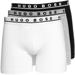 Hugo Boss BOSS Herren Boxershorts 3Pack Farbe 999 Mix Größe L