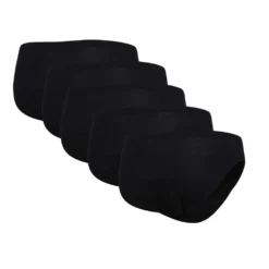 TOM TAILOR Herren Slip, 5er Pack - Mini Slip, Basic, Einfarbig Schwarz L -Günstiges Mode Wucht Geschäft 588d6c7392d193e7039cf5b317995339