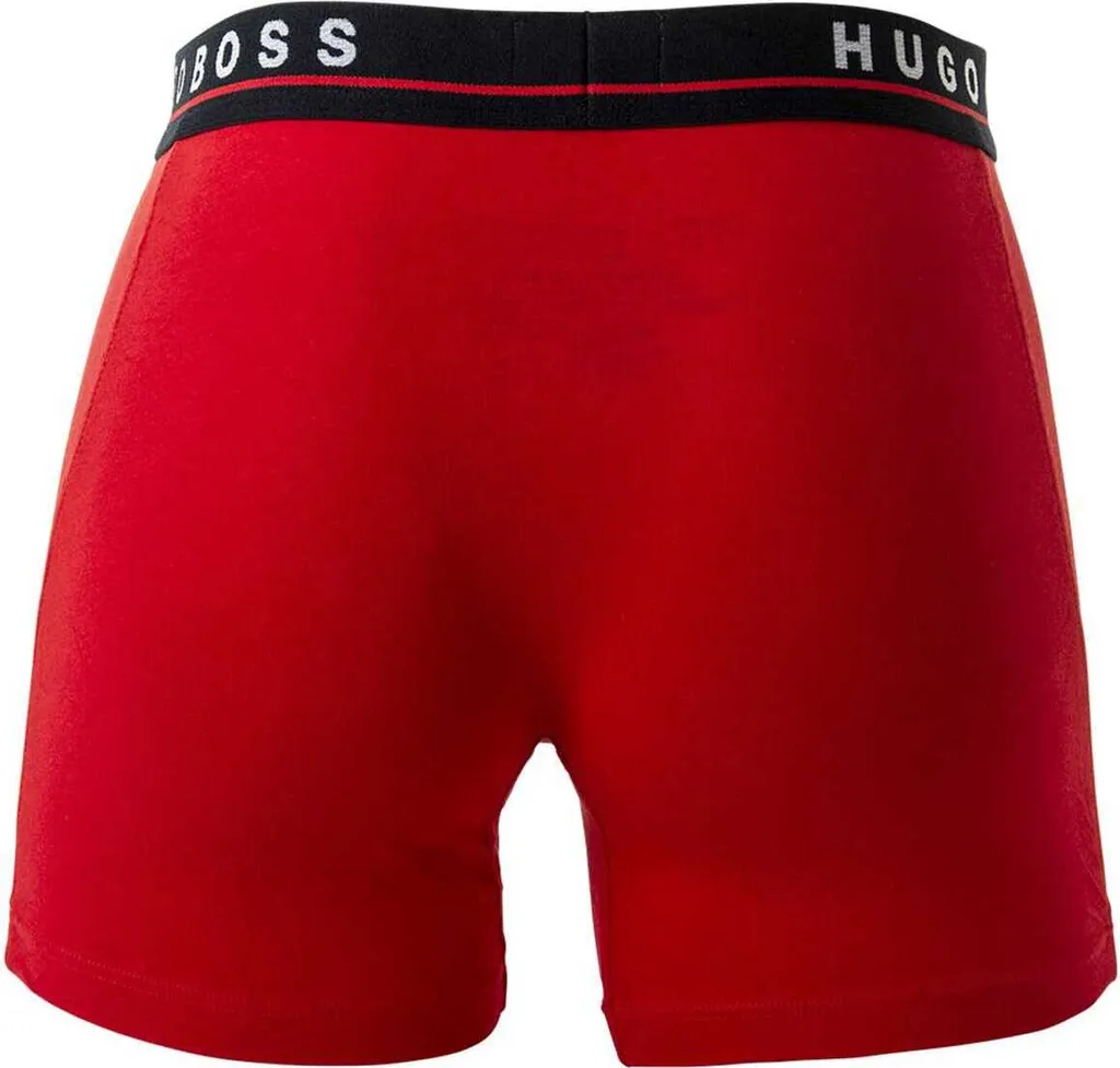 HUGO BOSS Herren Boxer Briefs - Logobund, Baumwolle Stretch, 3er Pack Rot/Blau/Braun L 15 HUGO BOSS Herren Boxer Briefs - Logobund, Baumwolle Stretch, 3er Pack Rot/Blau/Braun L – Bild 13