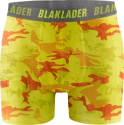 Blakläder 2er Pack Boxershorts 1886 1079 3394 In Neongelb , Farbe:neongelb/zementgrau, Größe:M