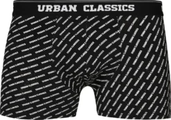 Urban Classics TB3845 Boxer Shorts 5-Pack, Größe:5XL, Farbe:bur/dkblu_wht/blk_wht_aop_blk