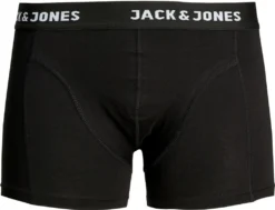 Jack & Jones Herren Boxer-Shorts JacAnthony Unter-Hosen Pants 3er-Pack Black, Farbe:Schwarz, Größe:M -Günstiges Mode Wucht Geschäft 5cbae6449a933d38068b5d1b75fb925d
