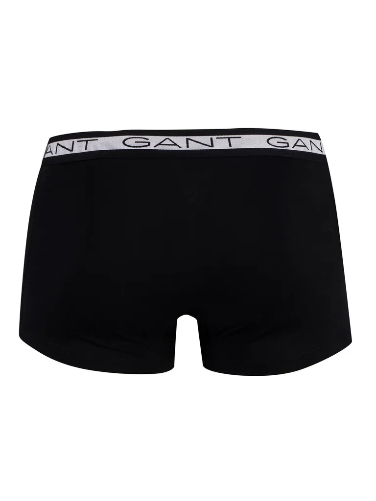 GANT Herren 5 Pack Basic Trunks, Schwarz L 6 GANT Herren 5 Pack Basic Trunks, Schwarz L – Bild 4