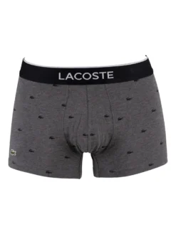 Lacoste Herren 3 Packungsstämme, Grau L -Günstiges Mode Wucht Geschäft 6347d218a4a4aba8eccfecff6c1ab459