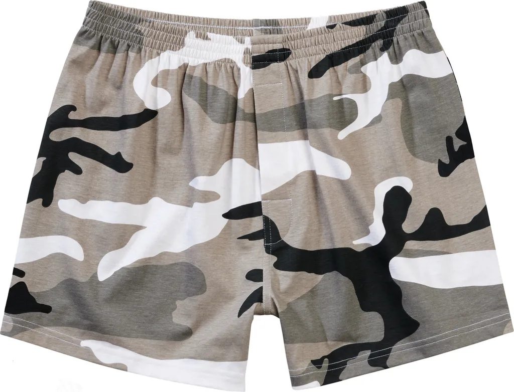 Brandit - Loose-Fit Boxer Shorts Snow Camo - 7XL 3 Brandit - Loose-Fit Boxer Shorts Snow Camo - 7XL