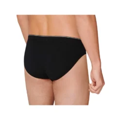 SCHIESSER Herren Supermini-Slip - Serie "95/5", Organic Baumwolle, Uni, S-4XL Schwarz 8 (XXL) -Günstiges Mode Wucht Geschäft 7023c8290c04d03849922042f1f1e853