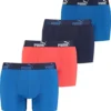 Puma Herren Boxershorts In 4er Pack - 100001156 Red/Blue Combo, Farbe:Red/Blue Combo, Textil:S -Günstiges Mode Wucht Geschäft 737c2a75a3372d725766e72c620cca77