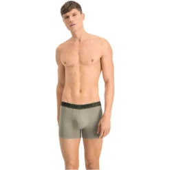 PUMA MEN SPACEDYE STRIPE BOXER 2Pgreen Combo M -Günstiges Mode Wucht Geschäft 74eff29b0cdfd74e9a8928e2f2927376