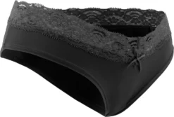 Fabio Farini 6er-Pack Damen Slips Panties Mit Spitze, Aus Elastischer Microfaser, Größe:40/42, Farbe:Schwarz Set -Günstiges Mode Wucht Geschäft 7a6099055440a0aa3a29a7b05cc63b44