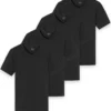 Uncover By Schiesser 4er Pack Basic Unterhemd / Shirt Kurzarm T-Shirts Mit Perfekter Passform, Hochwertige Verarbeitung Und Hohe Formstabilität, Weiche Single Jersey Qualität -Günstiges Mode Wucht Geschäft 7a72a5f594fbae5d08183a1d48ba2334