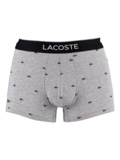 Lacoste Herren 3 Packungsstämme, Grau L -Günstiges Mode Wucht Geschäft 7e433b0294557f0471f0ba8bf275ac43