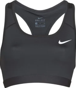 Nike Dri-FIT Swoosh Sport-BH, Schwarz, XL, Damen -Günstiges Mode Wucht Geschäft 7f5c6a8f337b5881943eeab289b9b2df