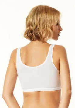 UNCOVER By SCHIESSER Damen Bustier - Soft Baumwolle, 2er Pack Weiß 2XL -Günstiges Mode Wucht Geschäft 800b2961f937410fb7fe897e9b2c2985