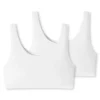 UNCOVER By SCHIESSER Damen Bustier - Soft Baumwolle, 2er Pack Weiß 2XL -Günstiges Mode Wucht Geschäft 857e20b0e67f9b35cde5f24ece71cab1