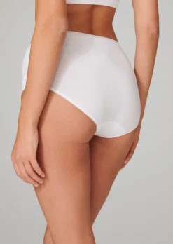 SCHIESSER Damen Slip 2er Pack - Midi-Slip, Baumwolle Stretch, Uni Weiß XL -Günstiges Mode Wucht Geschäft 87e101a3a8aab9ec87dac4f47463c60c