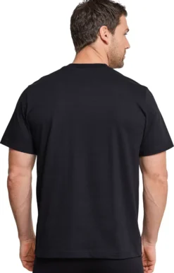 Schiesser Herren Unterhemd American T-Shirt Rundhals Doppelpack Box - 008150, Größe Herren:L, Farbe:schwarz -Günstiges Mode Wucht Geschäft 89d08c1a4129c7a22f07552303a9d07f