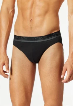 UNCOVER By SCHIESSER Herren Slip 3er Pack - Rio Slip, Serie "Uncover", Logobund Schwarz XL -Günstiges Mode Wucht Geschäft 89de788d5101d7c7c59c35d3b36a9aa7