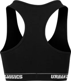 Urban Classics Damen Sport-BH Logo Bra TB1490 Schwarz Black 3XL -Günstiges Mode Wucht Geschäft 8f505cbf32ec3121665872ce63740283