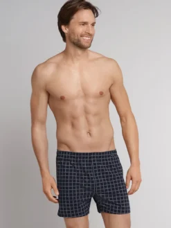 Schiesser Herren Boxershorts - 159612, Größe Herren:9, Farbe:dunkelblau -Günstiges Mode Wucht Geschäft 8f64b05783913d87a57663f9b8df01a0