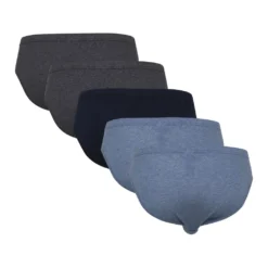 Götzburg Herren Briefs 5er Pack - Single Jersey, Unterwäsche Set, Baumwolle Stretch Blau/Grau L -Günstiges Mode Wucht Geschäft 8f78b37a37befa7467b0821987880fdf