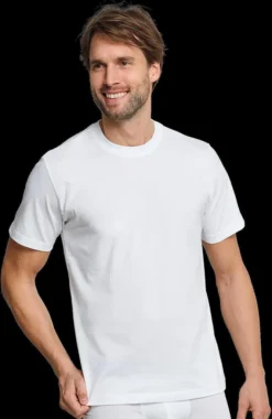Schiesser American T-Shirt Rundhals Doppelpack - Weiß Größe: XL -Günstiges Mode Wucht Geschäft 9188dde24475ee1884826faa5fdfd5fe