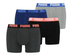 Puma - Puma Basic Boxer 4P - 4er Pack Boxershorts