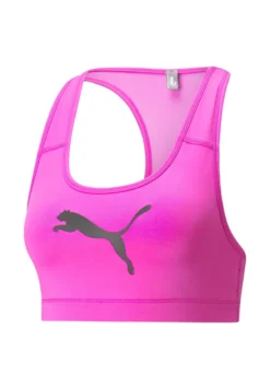PUMA Damen MID IMPACT 4KEEPS BRA PLUS SPORT-BH 522081 Lila, Bekleidungsgröße:XXXL