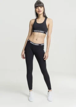 Urban Classics Damen Sport-BH Logo Bra TB1490 Schwarz Black 3XL -Günstiges Mode Wucht Geschäft 958de102a2f3b359d3f1ad9d567a32f2