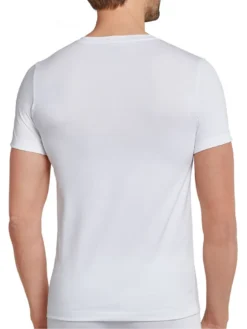 Schiesser Herren T-shirt V-Ausschnitt Long Life Rib Weiss 5/M -Günstiges Mode Wucht Geschäft 985375771dd5561f01e1cc573b8505cd