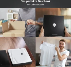 Burnell & Son Unterhemd Herren Ärmellos Mit Rundhals 3er Pack - Feinripp Extra Lang Aus Baumwolle Slim Fit -Günstiges Mode Wucht Geschäft 99719a2d9c7477267c77089798a3376c