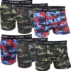 Socked Boxershorts Herren (6 Stück) Retroshorts Camouflage Army Baumwolle Unterhosen -Günstiges Mode Wucht Geschäft 99a50119a54a4eb05608a523fd47e794