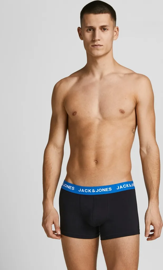 Jack & Jones Herren Trunks Boxer-Shorts - JacHuey Unter-Hosen Pants 5er-Pack, Farbe:Schwarz, Größe:M 5 Jack & Jones Herren Trunks Boxer-Shorts - JacHuey Unter-Hosen Pants 5er-Pack, Farbe:Schwarz, Größe:M – Bild 3