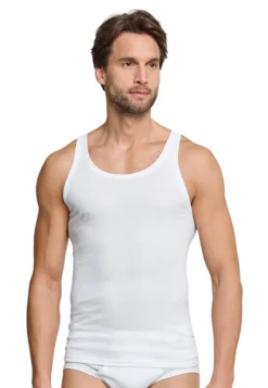 2er - Pack Schiesser Herren Unterhemden Ohne Arm, Doppelripp, Weiß, Achselhemden, Größe:7 (XL) -Günstiges Mode Wucht Geschäft 9bae08b59c26cc74dcb982ed12e45668