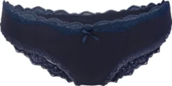 Fabio Farini - 6er Pack Damen Brazilians Aus Baumwolle, Größe:M, Farbe:2x Schwarz/2x Blau/2x Weiß -Günstiges Mode Wucht Geschäft 9d7ce4259718ba80533ab2b1b74d0a44
