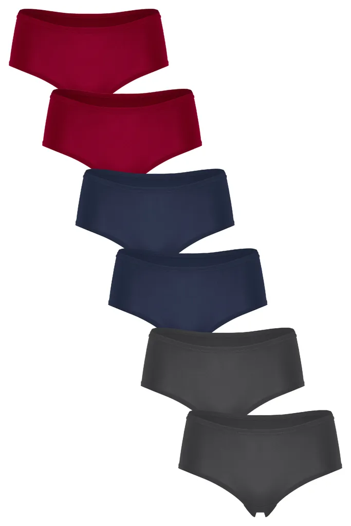 Fabio Farini Damen Slip 6er Pack Sport Pantys Aus Kunstfasern Für Schnelles Trocknen 4 Fabio Farini Damen Slip 6er Pack Sport Pantys Aus Kunstfasern Für Schnelles Trocknen – Bild 2