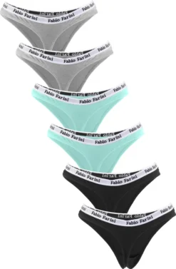 Sechser-Set Strings 95% Baumwolle Mit Hübschen Bund -Günstiges Mode Wucht Geschäft a115b52aec3d55eafa12f9a5c6c8fdba