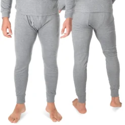 Black Snake® Thermounterhose Thermounterwäsche Sport Unterhosen Männer Lange Unterhose - 4XL - Grau -Günstiges Mode Wucht Geschäft a19693258ddcb3bd905820af12e83fc9