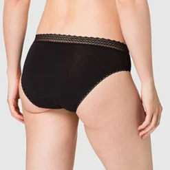 SCHIESSER Damen Perioden-Slip, 2er Pack - Secret Care, Menstruations-Unterhose Schwarz M/L -Günstiges Mode Wucht Geschäft a392ff0d696b8a294bcb942bfe7821ef