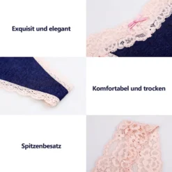 Lospitch 6x Damen Tanga Panty Slips Set Pack Baumwolle Unterwäsche Pants Hösche Gr.S -Günstiges Mode Wucht Geschäft a3ca4e3715b1ff9551ddf026f90375a9