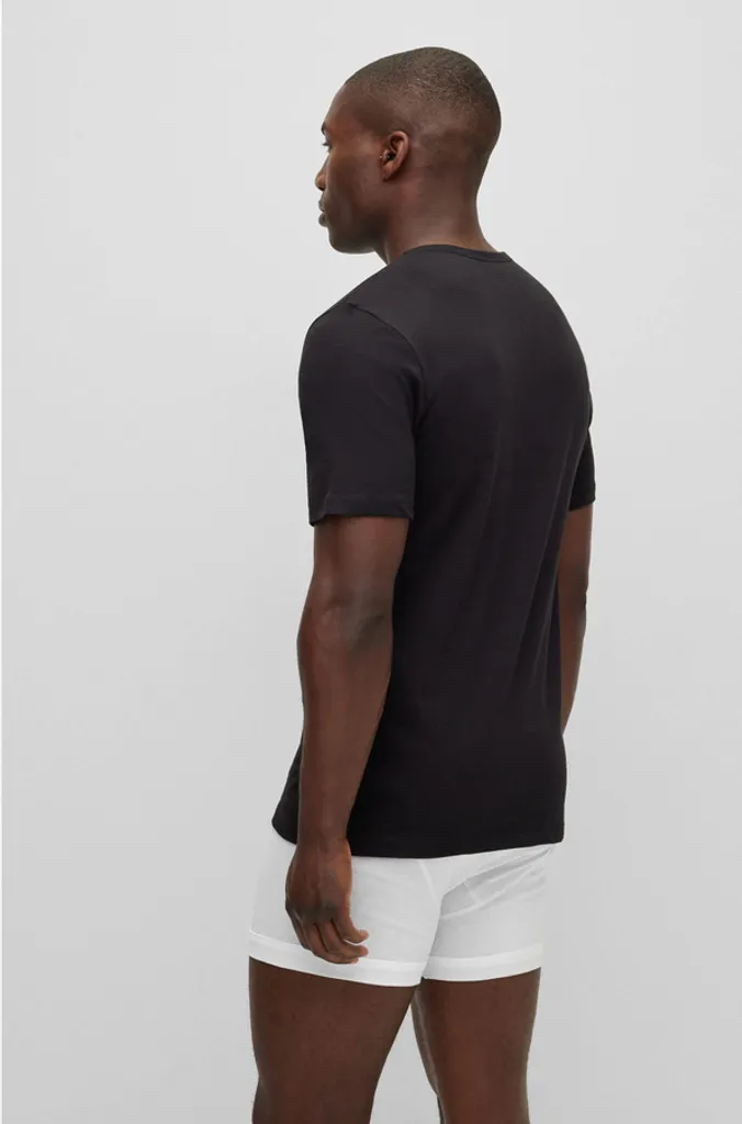 Hugo Boss BOSS Herren Boxershorts Trunk Unterhosen Baumwolle Stretch 3er Pack L 1xHellgrau/Grau/Schwarz 11 Hugo Boss BOSS Herren Boxershorts Trunk Unterhosen Baumwolle Stretch 3er Pack L 1xHellgrau/Grau/Schwarz – Bild 9