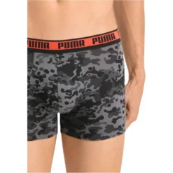 PUMA MEN CAMO BOXER 2P Black / Grey Melange L -Günstiges Mode Wucht Geschäft a4e89535589c8a5836a98ef03b818a65