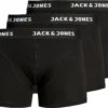 Jack & Jones Herren Boxer-Shorts JacAnthony Unter-Hosen Pants 3er-Pack Black, Farbe:Schwarz, Größe:M -Günstiges Mode Wucht Geschäft a7720f698ef5aa0db0198467263e9b32