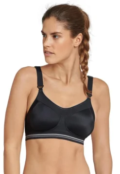 Schiesser Damen Sport BH Bra High Impact - 172739, Farbe:schwarz, Größe BH:75B -Günstiges Mode Wucht Geschäft a9f6d81c5e3b5a6bbf0f7bda24ac01b8