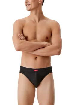 S.Oliver Herren Slips, 7er Pack - Slipdose, Baumwolle, Einfarbig Schwarz L -Günstiges Mode Wucht Geschäft a9fc1c62dd78701d74dba3a2c6bc1374