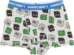 Minecraft - Boxershorts Set Für Jungen (3er-Pack) NS6817 (152-158) (Grau/Blau/Schwarz) 9 Minecraft - Boxershorts Set Für Jungen (3er-Pack) NS6817 (152-158) (Grau/Blau/Schwarz) -Günstiges Mode Wucht Geschäft aace38024a66d0419cd01f98a58b45cb
