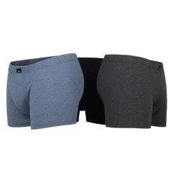 Götzburg Herren Pants 3er Pack - Single Jersey, Unterwäsche Set, Baumwolle Stretch Blau/Grau XXL -Günstiges Mode Wucht Geschäft adc007f4998a4a458a47b94441717df2