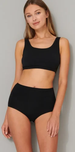 SCHIESSER Damen Slip 2er Pack - Maxi, Unterhose, Baumwolle Stretch 95/5, Uni Schwarz XL -Günstiges Mode Wucht Geschäft b0ae28b56f589697c1a30d04eb3b52f2