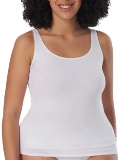 SCHIESSER Damen Trägertop, 2er Pack - Single Jersey, Serie 95/5, Uni Weiß 3XL -Günstiges Mode Wucht Geschäft b0c6c50f022b18d7bbc01b24b6383a24